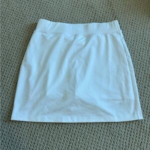 J-Crew White Tennis Skirt